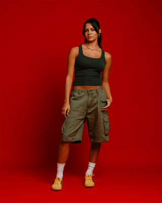 Husk Convertible Cargos - Khaki