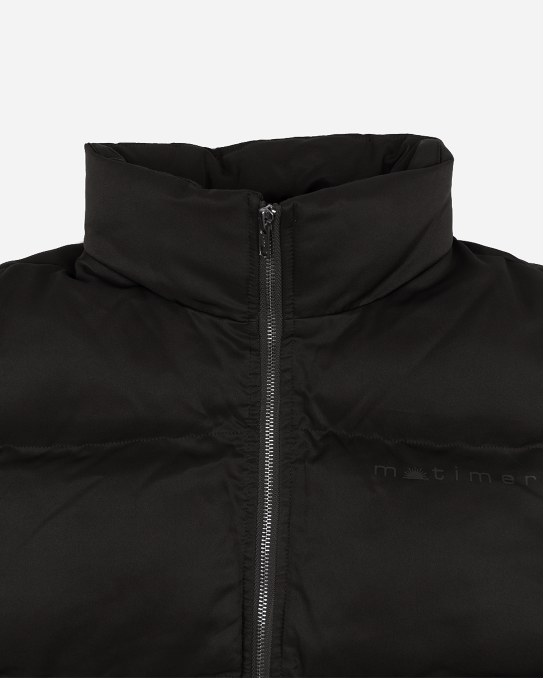 Black Convertible Puffer Jacket