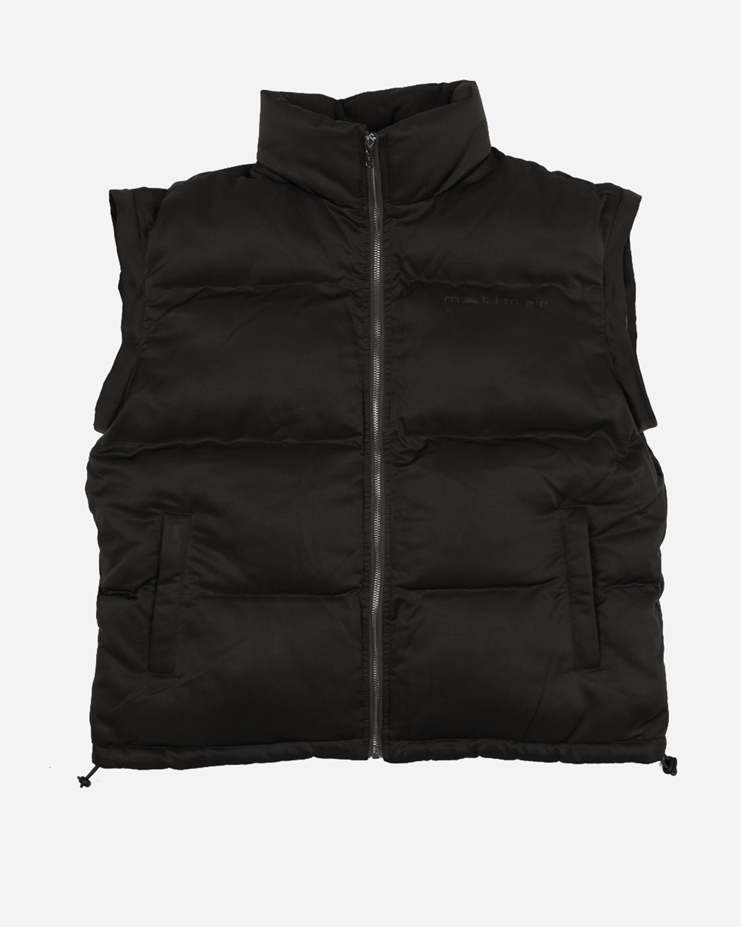Black Convertible Puffer Jacket – Mutimer