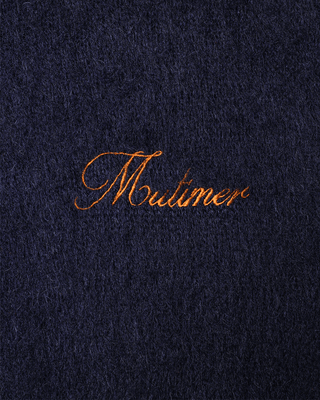 Shaggy Mohair knit (Navy)