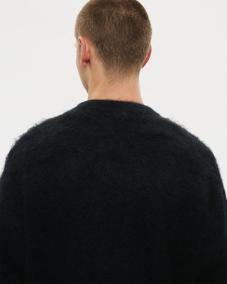 Shaggy Mohair Knit (Black)