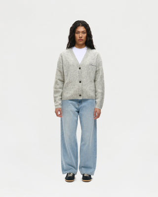 Shaggy Mohair Cardigan