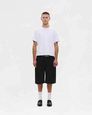 Side Pleat Shorts