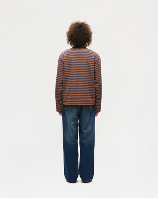 Straight Cut Denim (Mid Wash)