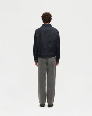 Straight Cut Denim (Stone Grey)
