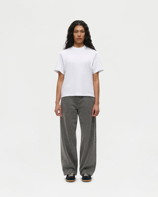 Straight Cut Denim (Stone Grey)