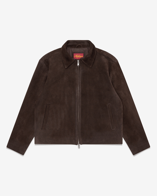 Suede Dinner Jacket (Brown)