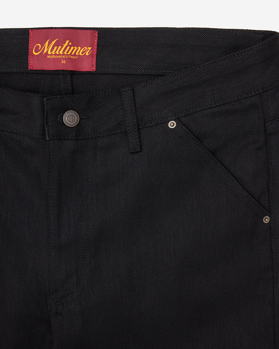 Double Black Selvedge Denim