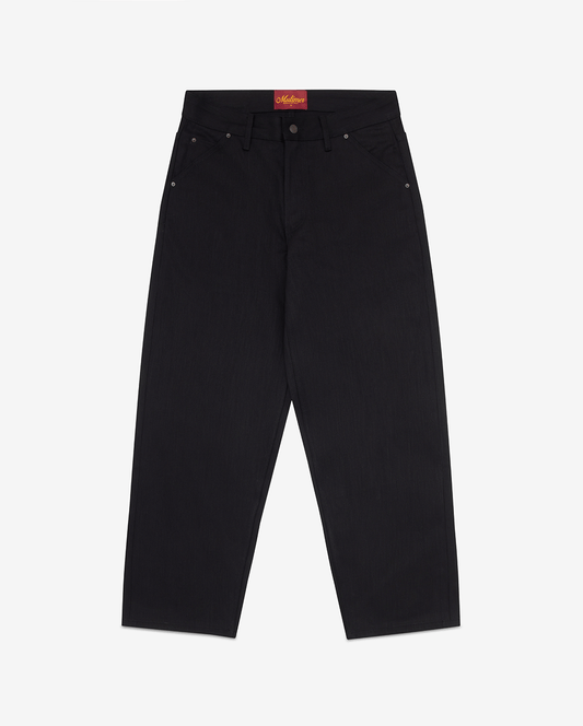 Double Black Selvedge Denim