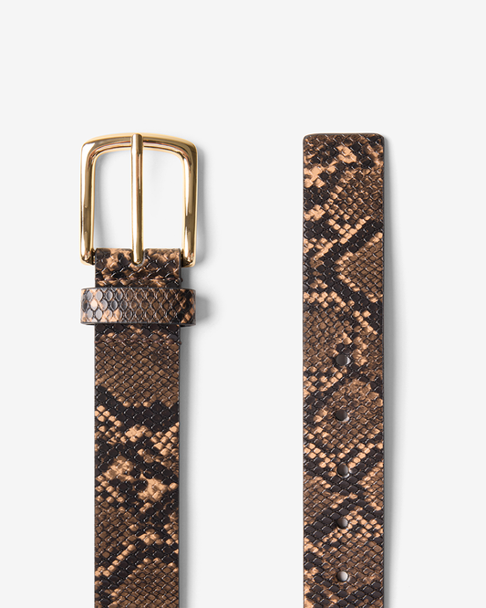 Snakeskin Belt