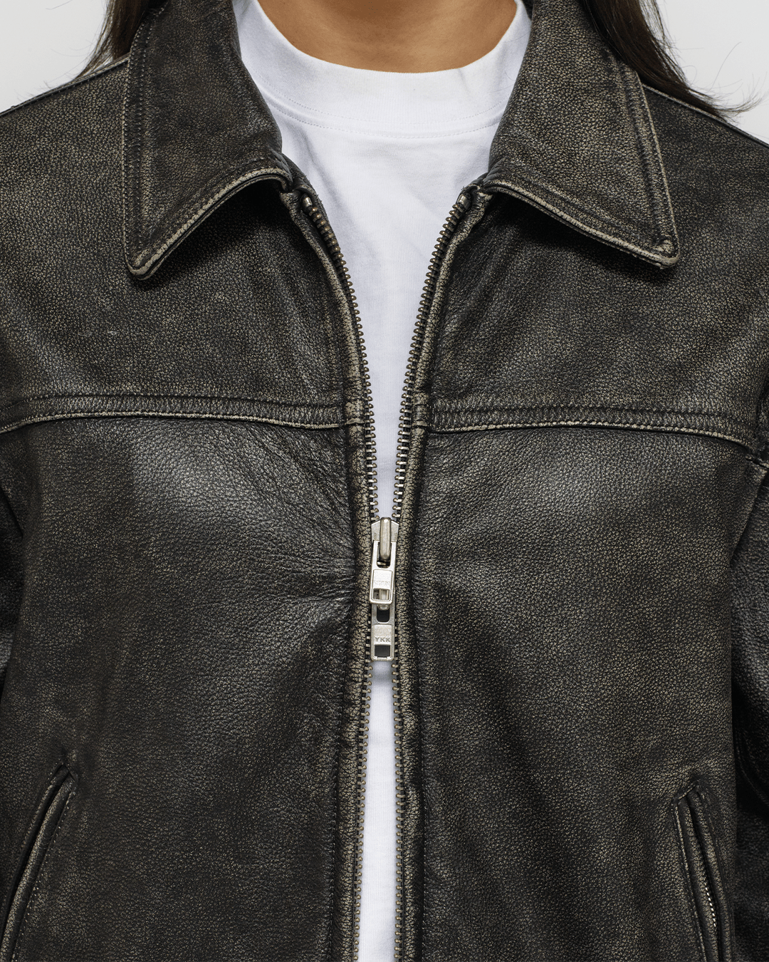 Distressed Leather Jacket | Mutimer Distressed Leather Jacket | Mutimer