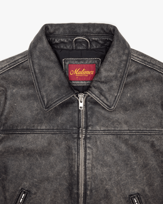 Distressed Leather Jacket