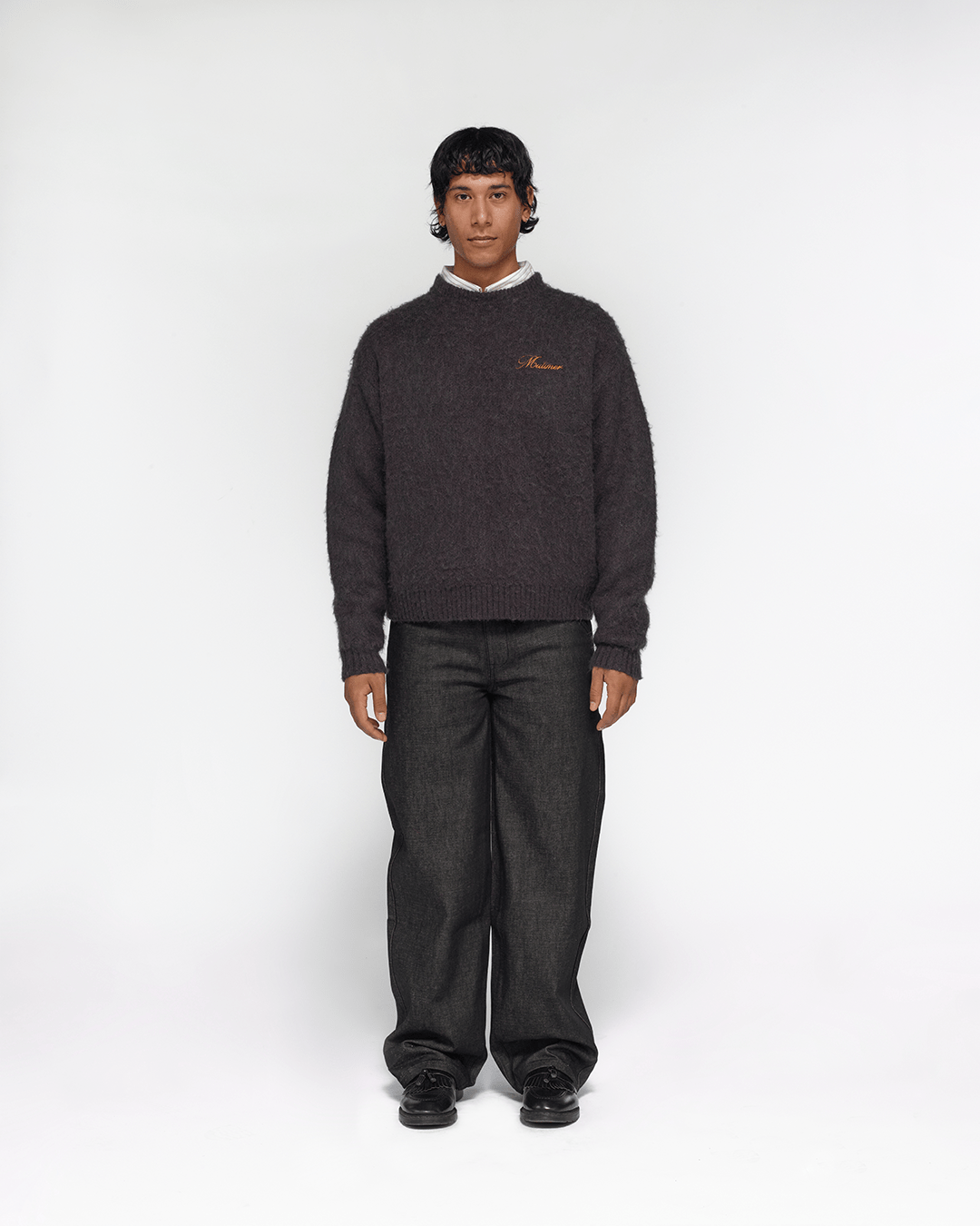 トップス Muitmer SHAGGY MOHAIR KNIT (WINE) S size トップス Muitmer トップス Muitmer SHAGGY MOHAIR KNIT (WINE) S size トップス Muitmer