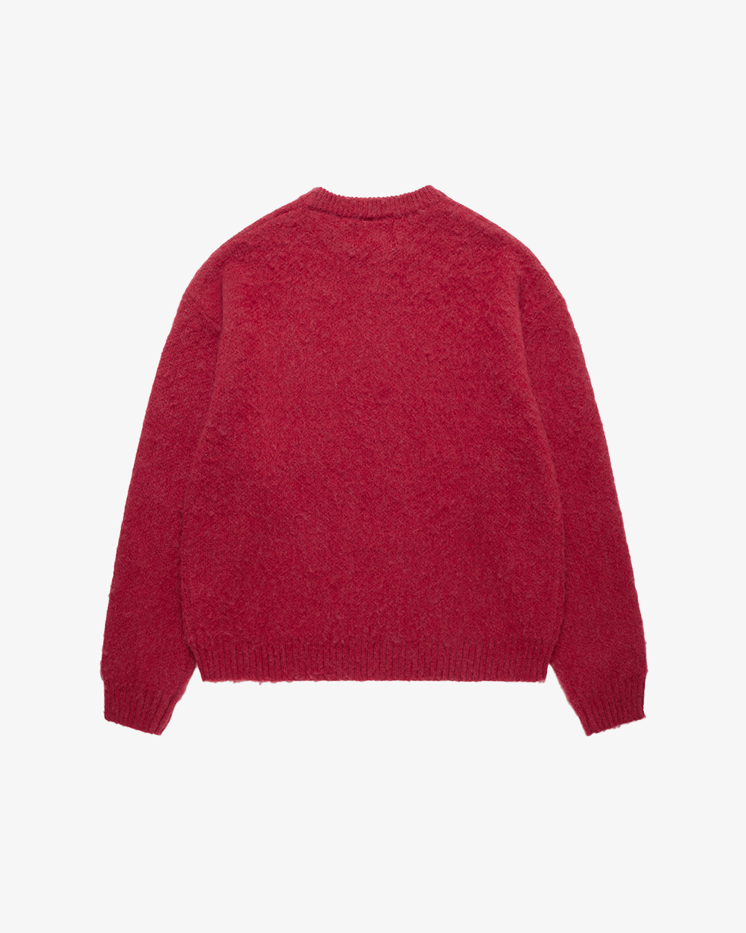 Shaggy Mohair Knit | Wine – Mutimer Shaggy Mohair Knit | Wine – Mutimer