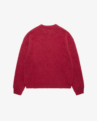 Shaggy Mohair Knit (Wine)