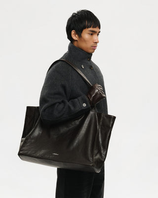 Batmania Leather Bag (Tobacco)