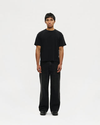 Slub Cotton T-Shirt (Black)
