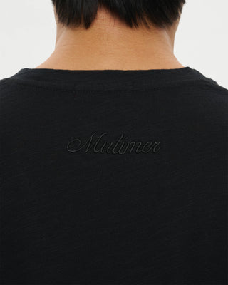 Slub Cotton T-Shirt (Black)