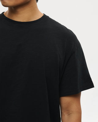 Slub Cotton T-Shirt (Black)
