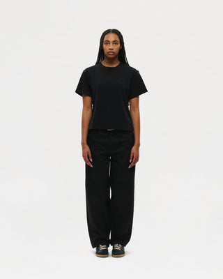 Slub Cotton T-Shirt (Black)