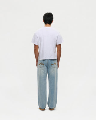 Slub Cotton T-Shirt (White)