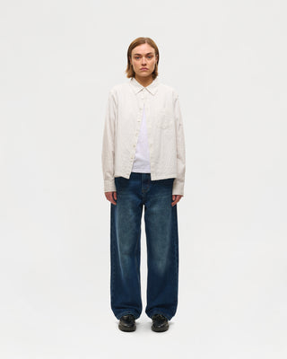 Straight Cut Denim (Mid Wash)