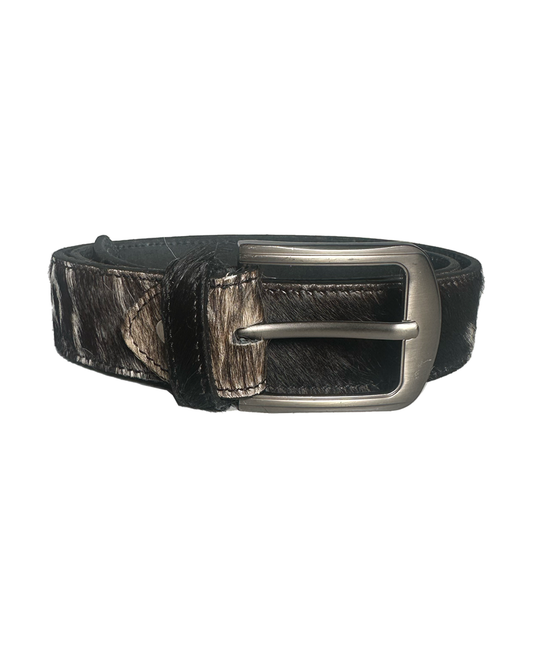 Imperfect Black Cowhide Belt