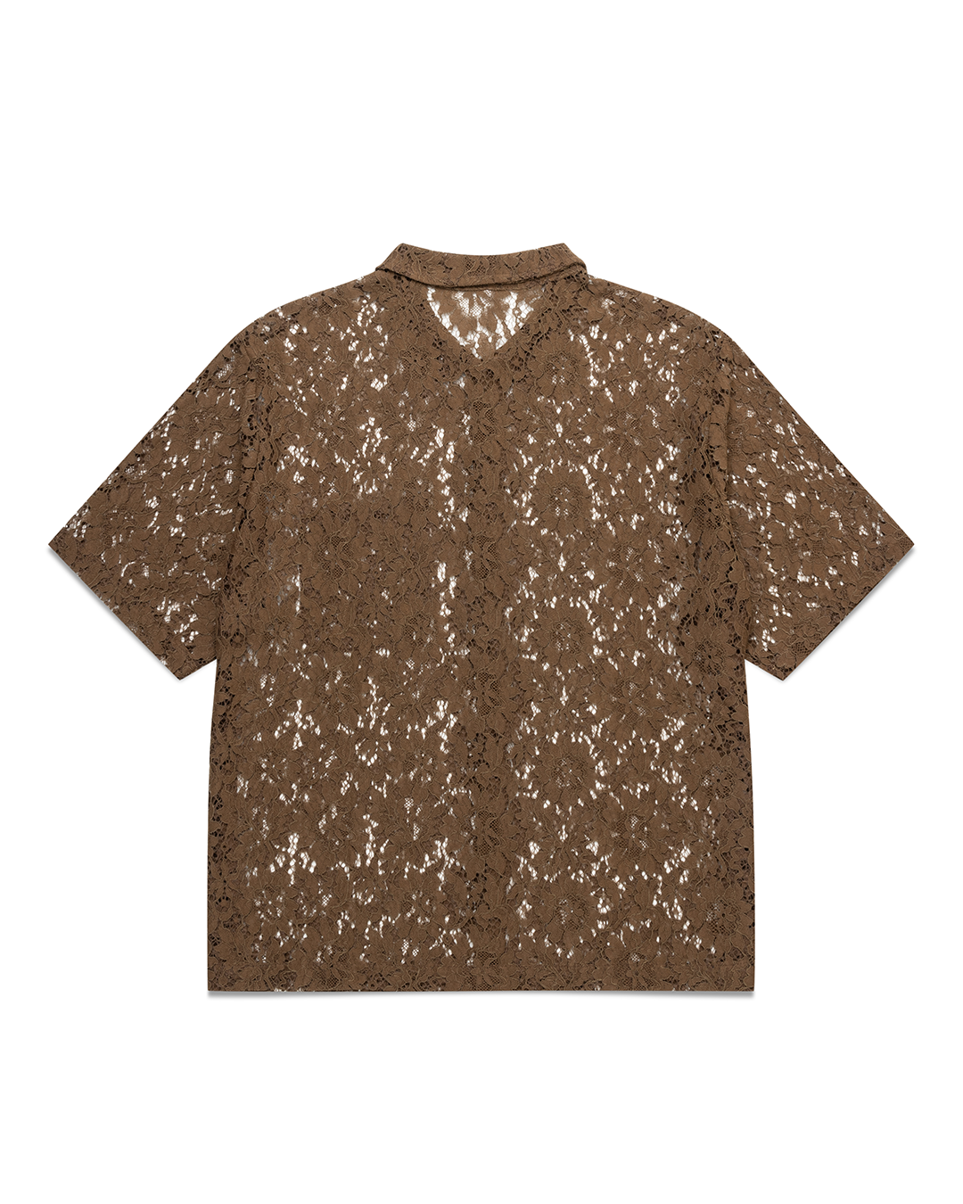 Brown Lace Shirt