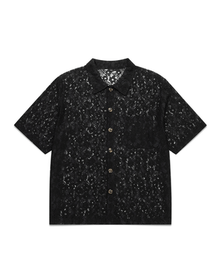 Black Lace Shirt