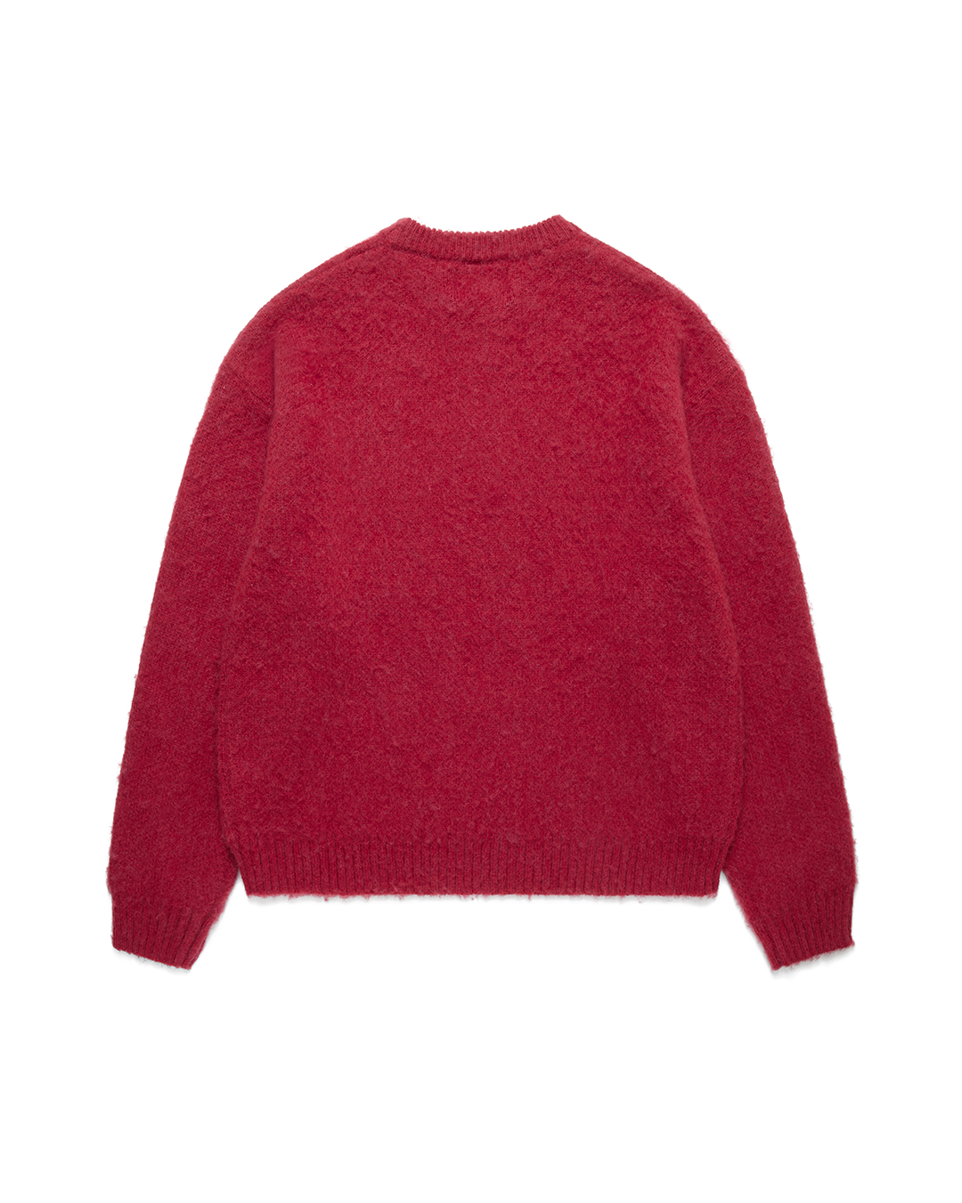 Shaggy Mohair knit (Wine)