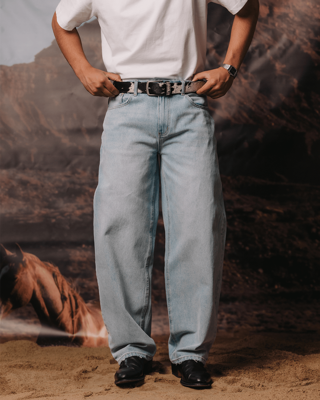 Cowhide Belt