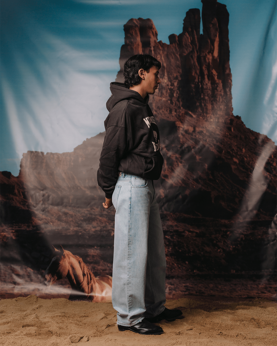 Rodeo Hoodie Black